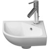 Duravit 722430000 0 Handrinse basin corner model 50cm ME by STARCKwhitew.OF w.tp.1th