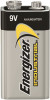 EVEREADY BATTERY 2470696 Energizer Industrial Alkaline Battery, 9 Volt , 12 batteries per pack -- 6 packs per case