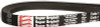 Browning 301676  Super Gripbelt, B Belt Section, 21/32 x 7/16, 104.8 Pitch Length