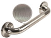 "Wingits" 553221 WingIts STANDARD Grab Bar, Diamond Knurled Grip, Concealed Mount, Polished Knurled Stainless Steel, 12-Inch Length by 1.25-Inch Diameter