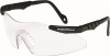Kimberly Clark 295869 Jackson 3011672 Smith & Wesson Magnum 3G Safety Glasses, Black Frame, Clear Lens