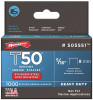 ARROW FASTENERS 160696 Arrow Fastener Genuine T50 5/16-Inch Stainless Staples, 1,000-Pack.