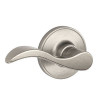 SCHLAGE 2479346 Dexter by J10SEV619 Seville Hall and Closet Lever, Satin Nickel