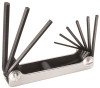 Klein Tools 823915  9 Key Inch Folding D Hex Key Set - Quantity 6