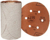Norton NOR31515 A275 No-Fil Adalox Paper Vacuum Abrasive Disc, Fiber Backing, Pressure-Sensitive Adhesive, Aluminium Oxide, 6" Diameter, Grit 80 (Roll of 100)