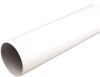 JOHN STERLING 2492083 FAST MOUNT® CLOSET PRO TUBE, STEEL, WHITE, 1-1/4 IN DIA., 6 FT.