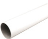 JOHN STERLING 2492084 FAST MOUNT® CLOSET PRO TUBE, STEEL, WHITE, 1-1/4 IN DIA., 8 FT..