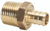 Zurn 101918 GIDDS- Pex Brass Male Adapter, 3/4 In. Barb x 3/4 In. Mpt, Lead Free - ,