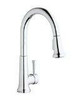 Elkay LK6000CR  Single Hole Deck Mount Everyday Kitchen Faucet with Pull-down Spray Forward Only