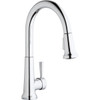 Elkay LK6000CR  Single Hole Deck Mount Everyday Kitchen Faucet with Pull-down Spray Forward Only