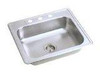 Elkay DSEW40125223  20 Gauge Stainless Steel 25" x 22" x 8.0625" Single Bowl Top Mount Kitchen Sink