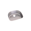 Elkay DXUH2118  18 Gauge Stainless Steel 23.5313" x 21.125" x 8" Single Bowl Undermount Kitchen Sink