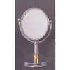 Allied Brass SH-4/4X-PC SH-44X-PC 8-Inch Table Mirror with 4X Magnification Polished Chrome