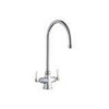 Elkay LK500GN08T4  Single Hole with Concealed Deck Faucet with 8" Gooseneck Spout 4" Wristblade