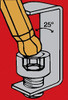 Bondhus BND15752 15752 2mm Ball End Tip Hex Key L-Wrench with ProGuard Finish, Tagged and Barcoded, Long Arm