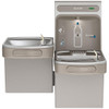 Elkay EZSTL8WSLK EZH2O Bottle Filling Station with Versatile Bi-Level ADA, Cooler Non-Filtered 8 GPH Light Gray