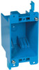 THOMAS & BETTS CARB114R-UPC Carlon B114R-UPC Switch/Outlet Box, Old Work, 1 Gang, 4-1/8-Inch Length by 2-1/4-Inch Width by 2-3/4-Inch Depth, Blue