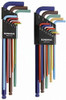 Bondhus BND69600 69600 Ball End Double Pack L-Wrench Set with ColorGuard, 13 Piece