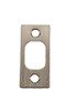 KWIKSET 85072-15A 85072-15 Satin Nickel Square Corner 1" x 2-1/4" Deadbolt Strike Standard on 660 Series