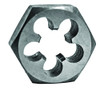 Century Drill & Tool CDT98215 98215 High Carbon Steel Fractional Hexagon Die, 3/4-10 NC.