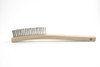 Brush Research BRM3 Hand Scratch Brush with Curved Handle, Stainless Steel, x 19 Rows (Pack of 1).