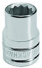 Proto BHTGW605M Proto By GW-605M 6 Point 5mm Drive Socket, 1/4-Inch