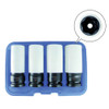 Astro Pneumatic AST7404 Flank Bite Damaged Lug Nut Socket Set w/ Spinning Protective Sleeves.