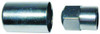 Amflo AMF30-316-4 Tru-Flate Chrome Tire Valve Sleeves with Caps for TR 413 Type Valve Stems - 4 Pack.