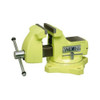 Wilton WIL1550 Model 1550 5" Jaw Width 3-3/4" Throat Depth High-Visibility Safety Vise W/ Swivel