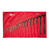V-8 Tools V8T9017 Standard Length Combo Wr 17Pc Set,Sae