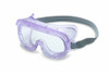 Uvex UVXS350 Classic Safety Goggles, Clear Body, Clear treme Anti-Fog Lens, Hood Indirect Vent