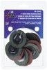 Shark Industries Ltd SRK12842 Shark 50 Grit Aluminum Oxide Twist Lock Discs, 2-Inch, 10-Pack