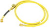 Robinair ROB65160 () Enviro-Guard Hose with Ball Valve - 60", Yellow