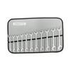Proto PRO3100M - 11Piece Full Polish Metric Angle Open-End Wrench Set (J)