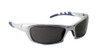 SAS Safety SAS542-0201 GTR Safety Glasses with Shade Lens and Silver Frame, Polybag