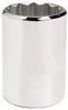Proto PRO5412M Proto J 1/2-Inch Drive Socket, 12mm, 12 Point