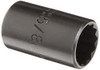 Proto PRO5420B Socket, 1/2" Drive, 5/8", 12 Point, Shallow, Black Oxide Finish Proto INDUSTRIAL