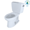 Toto CST744EFR.10#01 CST744EFR.10No.01 Eco Drake Two-Piece Toilet, 1.28-GPF-Right Hand Trip Lever, Cotton
