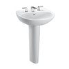 Toto LPT241.4G#01 SUPREME 4" CENTER LAV & PED TOTO LPT241.4G#01 Supreme Pedestal Lavatory with 