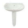Toto LPT242.4G#01 PROMINENCE 4" CTR LAV & PED TOTO LPT242.4G#01 Prominence Pedestal Lavatory wi