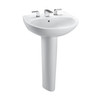 Toto LPT242.8G#01 PROMINENCE 8" CTR LAV PED TOTO LPT242.8G#01 Prominence Pedestal Lavatory wi