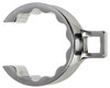 Martin Sprocket & Gear MRTBC26 Martin Forged Alloy Steel 13/16" Opening Flare Nut 3/8" Drive Crowfoot Wrench, 12 Points Standard, 7/8" Length of Centers, Chrome Finish