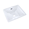 Toto LT626G#01  Aimes 17-Inch by 15-Inch Undercounter Lavatory with SanaGloss, Cotton