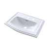 Toto LT781.8#01 LT781.8 Clayton 25" Drop In Bathroom Sink with 8" Centers