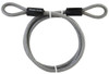 MASTERLOCK MSL78DPF MASTERLOCK Heavy Duty Looped End Cable, 6 Feet Braided Steel, 3/8-inch Diameter