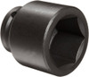 Martin Sprocket & Gear MRT6654 Martin 1-11/16" Type III Opening 3/4" Square Drive Socket, 6 Points Standard, 2-5/8" Overall Length, Industrial Black Finish