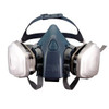 3M MMM37078 Medium Half Facepiece Reusable Respirator 7502/37082(AAD), Respiratory Protection, Medium