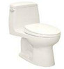 Toto MS854114EG#01 3 x Eco UltraMax One-Piece Toilets (1.28 GPF) with 3 Wax Rings & 3 Toilet Seats