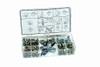 Airgas Safety LMXLX-4841 Lumax Gold/Silver (SAE) 1/4"-28 Taper and 1/8" P.T.F. 100 Piece Grease Fitting Assortment