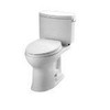 Toto CST454CUFRG#01 Toilets Drake Ii 1g Two Piece Toilet (elongated Bowl & Tank) - Cotton (contains C454cufg#01 + St453ur#01).